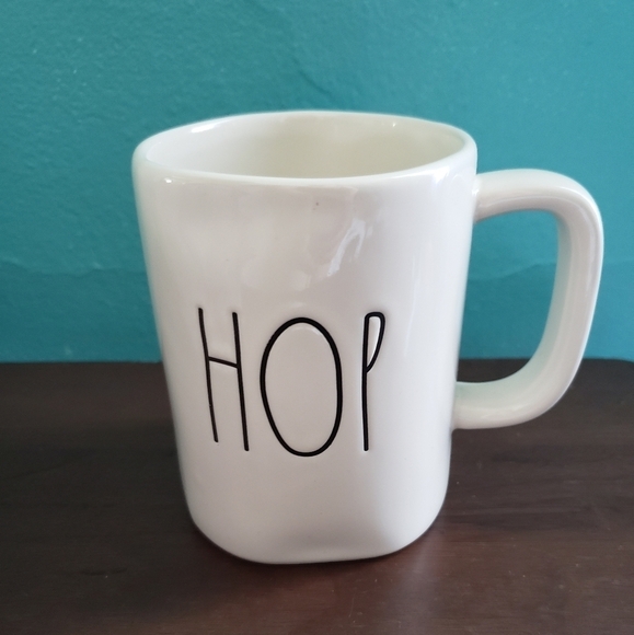 Rae Dunn "Hop" Ceramic Mug - Picture 1 of 2